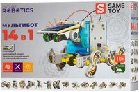  Робот-конструктор Same Toy Мультібот 14 в 1 на сонячній батареї (214UT) 