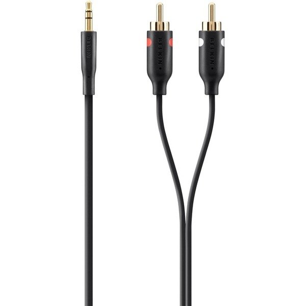 

Кабель RCA Belkin 2xRCA M/M 3.5мм 1м (F3Y116BT1M)