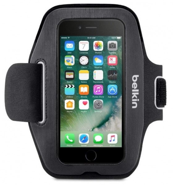 

Чехол Belkin для iPhone 6/7/8/SE 2020, Slim-Fit Armband, black