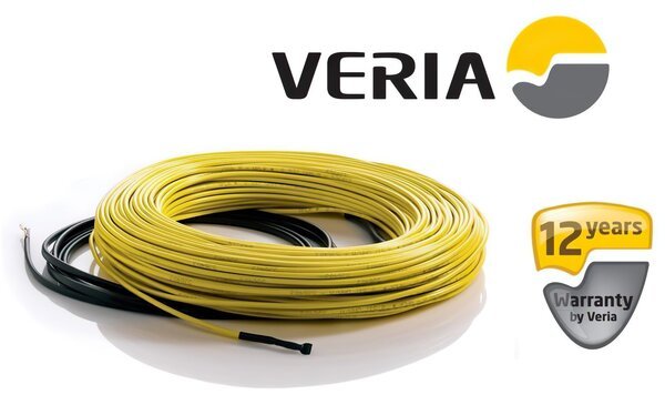 

Теплый пол Veria Flexicable 20 двухжильный нагревательный кабель 1974 Вт, 230V, 100м (189B2018)