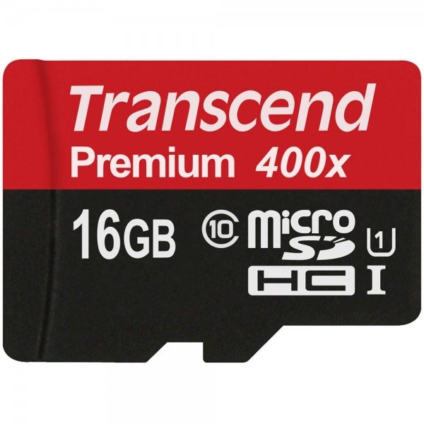 

Карта памяти Transcend microSDHC 16GB Class 10 UHS-I Premium R45MB/s + SD-адаптер