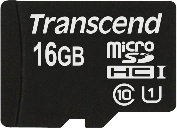 

Карта памяти Transcend microSDHC 16GB Class 10 UHS-I Premium R45MB/s