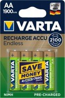 Акумулятор VARTA RECHARGEABLE ACCU ENDLESS AA 1900mAh BLI 4 NI-MH (56676101404)