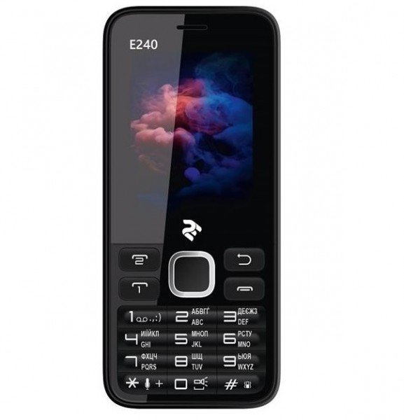 

Мобильный телефон 2E E240 DS Black-White