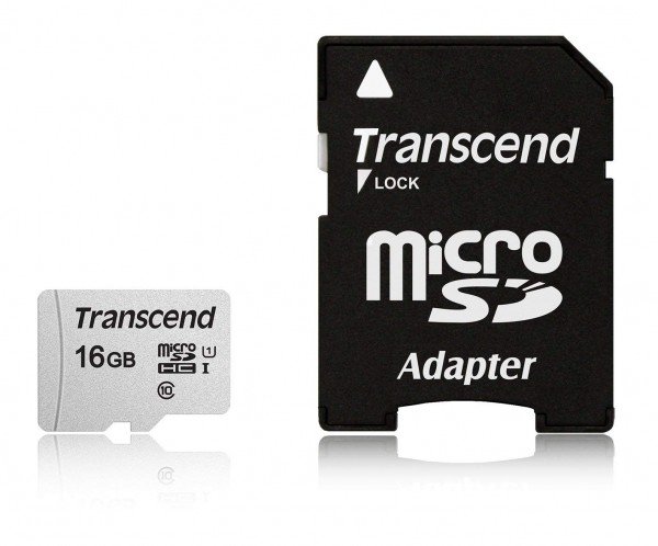 Акция на Карта памяти Transcend microSDHC 16GB Class 10 UHS-I R95/W45MB/s + SD-адаптер от MOYO