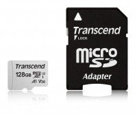 Карта памяти Transcend microSDXC 128GB Class 10 UHS-I U3 R95/W45MB/s + SD-адаптер