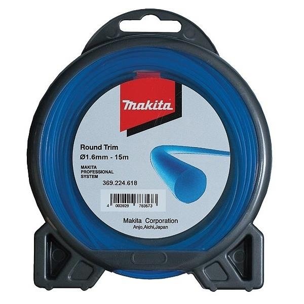 

Леска для триммера Makita 1.6 мм, 15 м (369224618)