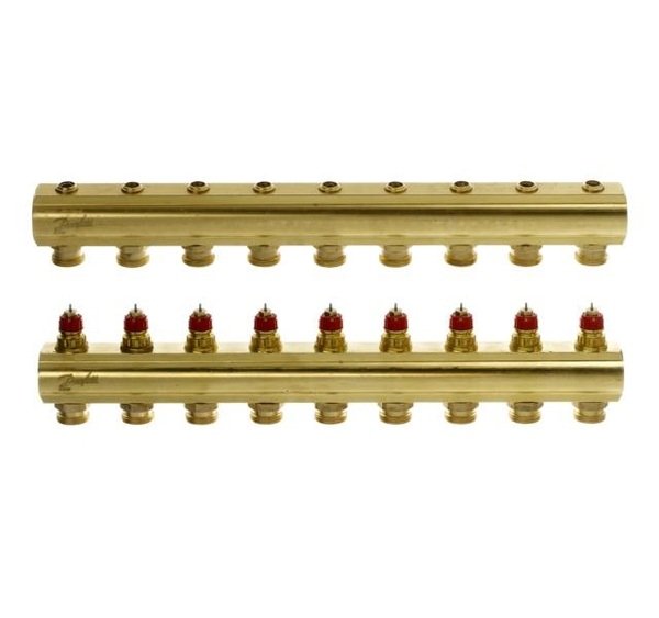 

Коллектор теплого пола Danfoss FHF-9F без ротаметров (088U0509)