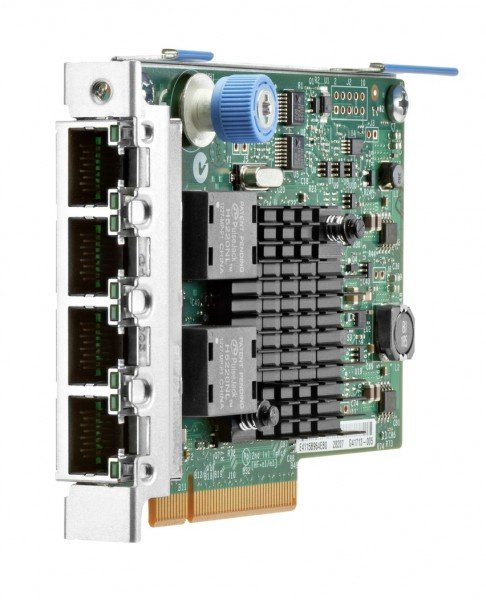 

Контроллер HP Ethernet 1Gb 4-port 366FLR Adapter (665240-B21)