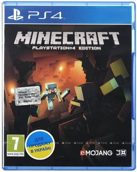 

Игра Minecraft. Playstation 4 Edition (PS4, Русская версия)
