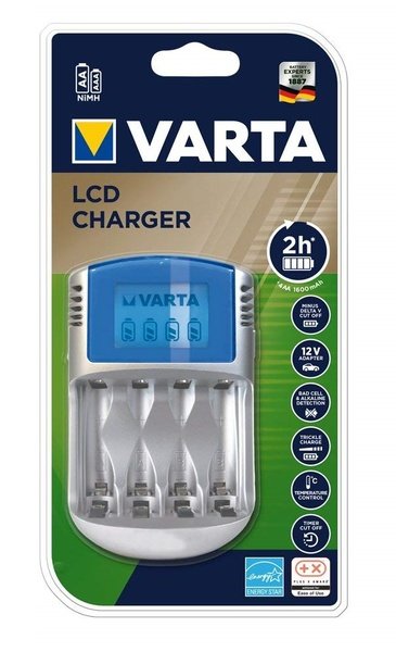 Акція на Зарядное устройство VARTA LCD Charger (57070201401) від MOYO