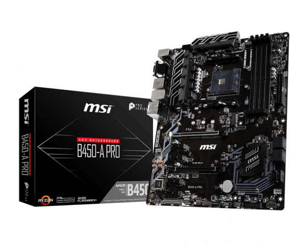 

Материнcкая плата MSI B450-A PRO