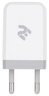 Мережевий зарядний пристрій 2E USB Wall Charger 2.1A White фото
