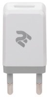  Мережевий зарядний пристрій 2E USB Wall Charger 1A White 