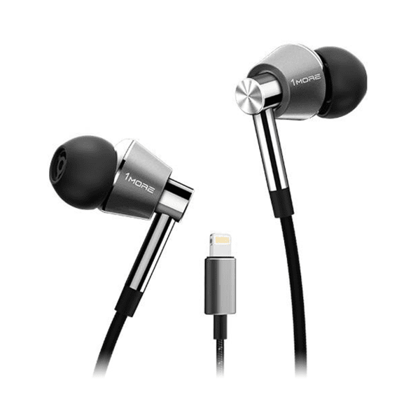 

Наушники 1MORE E1001 Triple Driver Mic Silver (E1001-L-SILVER)