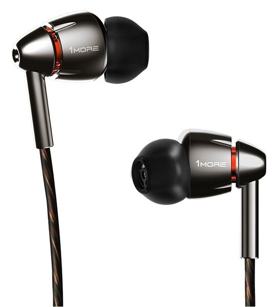 

Наушники 1MORE E1010 Quad Driver In-Ear Mic Gray