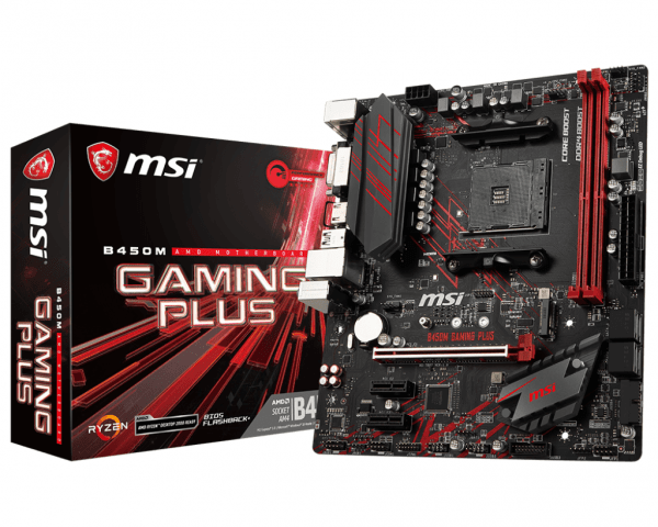 

Материнcкая плата MSI B450M GAMING PLUS