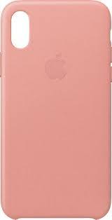 

Чехол Apple Leather Case для iPhone X Soft Pink (ZKMRGH2ZMA)