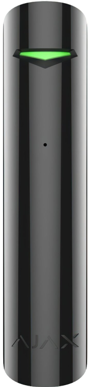  Бездротовий датчик розбиття скла Ajax GlassProtect, Jeweller, 3V CR123A, чорний фото