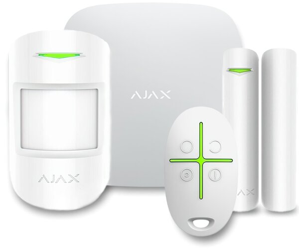 ajax Комплект охранной сигнализации Ajax StarterKit белый, Jeweller 000001144