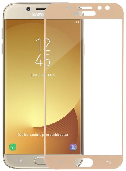 

Стекло MakeFuture для Galaxy J7 2017 (J730) Gold Full Cover Full Glue