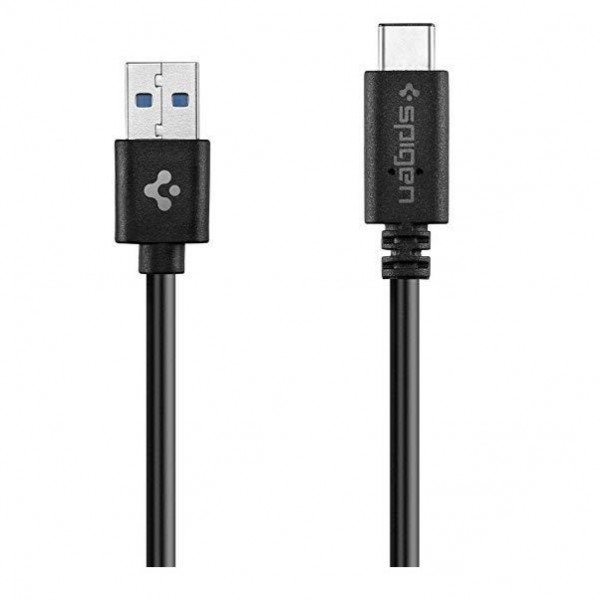 

Кабель Spigen Essential C10C1 Type-C 1m Black