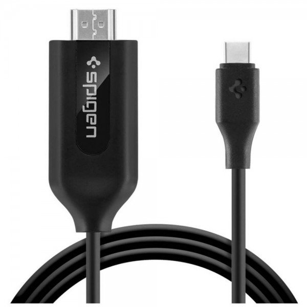 

Кабель Spigen Essential C20CH Type-C to HDMI 2m Black