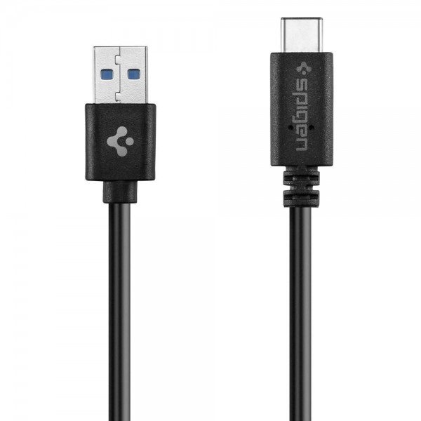 

Кабель Spigen Essential C10C0 Type-C 1m Black