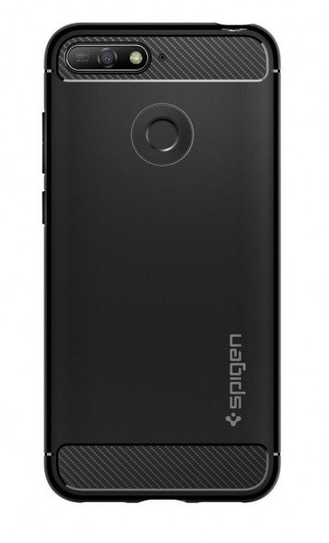 

Чехол Spigen для HUAWEI Y6 Prime 2018/Enjoy 8e Rugged Armor Black