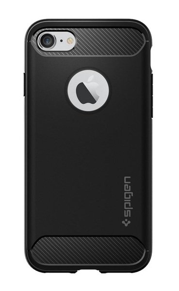 

Чехол Spigen для iPhone 8/7 Rugged Armor Black