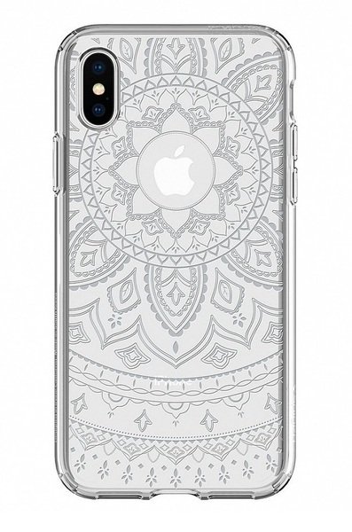

Чехол Spigen для iPhone X Liquid Crystal Shine Crystal Clear