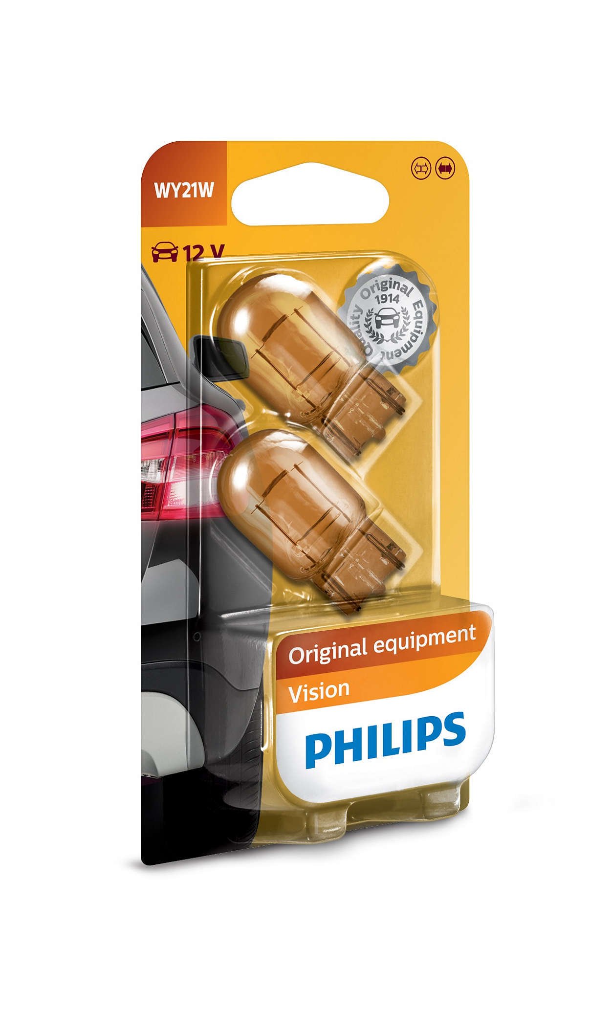 

Лампа накаливания Philips WY21W Vision (12071B2)