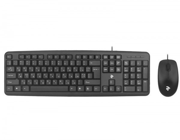 

Проводной комплект мышь+клавиатура 2E MK400 Black (2E-MK400UB)