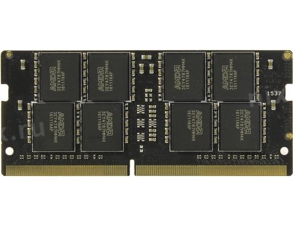 

Память для ноутбука AMD Radeon SO-DIMM DDR4 2400 16GB, BULK (R7416G2400S2S-UO)