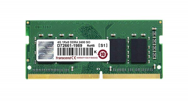 

Память для ноутбука TRANSCEND DDR4 2400 4GB 1,2V SO-DIMM BULK (JM2400HSH-4G)