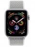 Смарт-годинник Apple Watch Series 4 44mm Silver Aluminium Case with Seashell Sport Loop фото