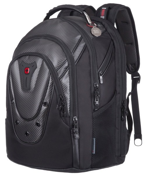 

Рюкзак для ноутбука Wenger Ibex 125th 17" Black Carbon Black