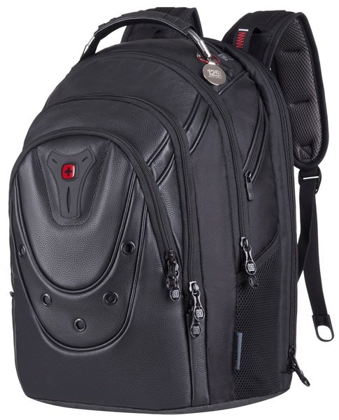 

Рюкзак для ноутбука Wenger Ibex 125th 17" Black Leather
