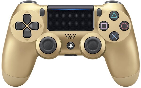 Акція на Беспроводной геймпад SONY Dualshock 4 V2 Gold для PS4 (9895558) від MOYO