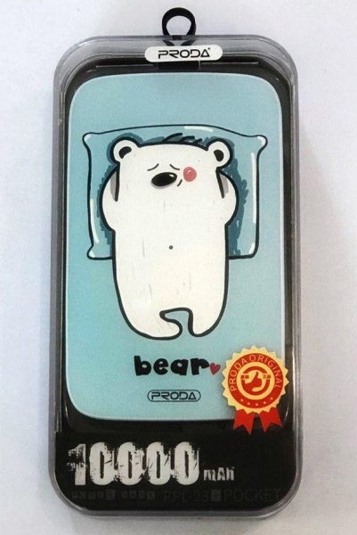 

Портативный аккумулятор Remax Proda PPL-23 10000mAh Мишка спит