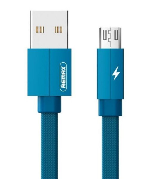 

Кабель Remax Kerolla microUSB 1m Blue