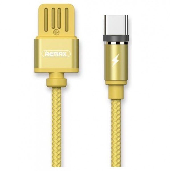 

Кабель Remax Gravity Series Magnetic Type-C 1m Gold
