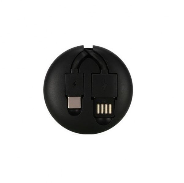 

Кабель Remax Roller Retractable Type-C 1m Black