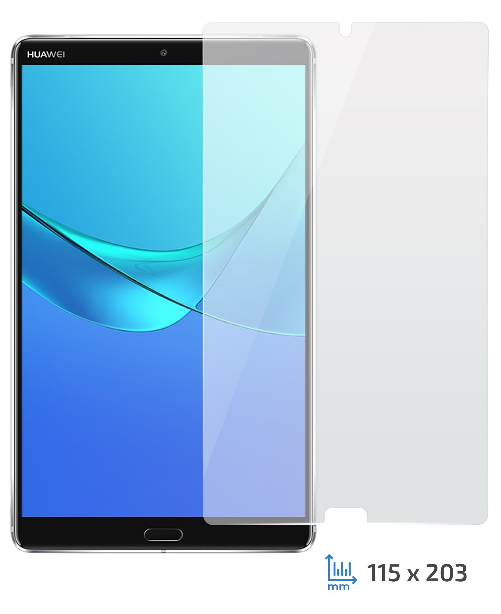 Акція на Стекло 2E для Huawei MediaPad M5 8.4" (SHT-AL09) 2.5D Clear від MOYO