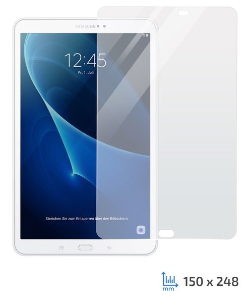 Акция на Стекло 2E для Samsung Galaxy Tab A 10.1" (T580/T585) 2.5D Clear от MOYO