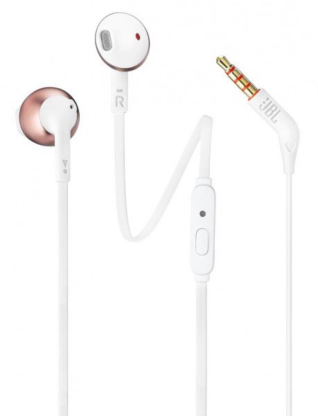 

Наушники JBL T205 Rose Gold