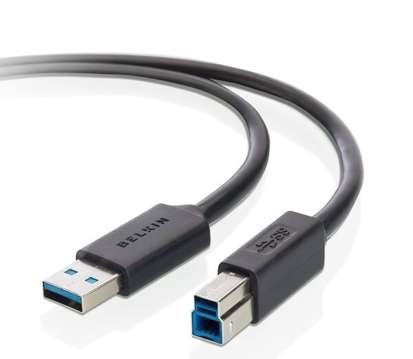 

Кабель BELKIN USB 3.0 (AM/BM) SuperSpeed DSTP, 1.8M,Pro Series (F3U159B06)