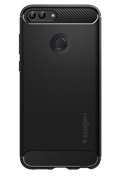 

Чехол Spigen для Huawei P smart/Enjoy 7S/nova lite 2 Case Rugged Armor Black