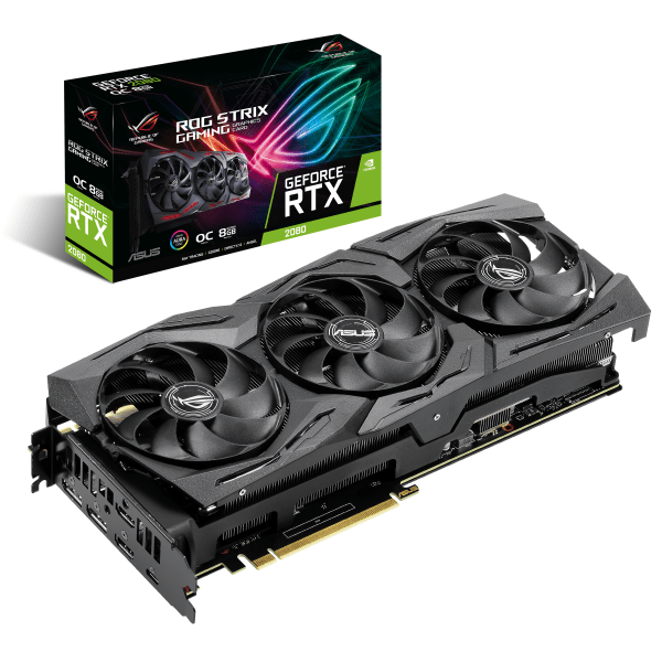 

Видеокарта ASUS GeForce RTX2080 8GB GDDR6 STRIX GAMING OC (STRIX-RTX2080-O8G-GAMING)