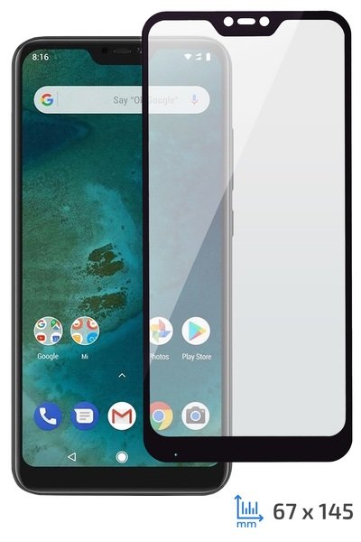 

Стекло 2E Xiaomi Mi A2 lite 2.5D Black border FG